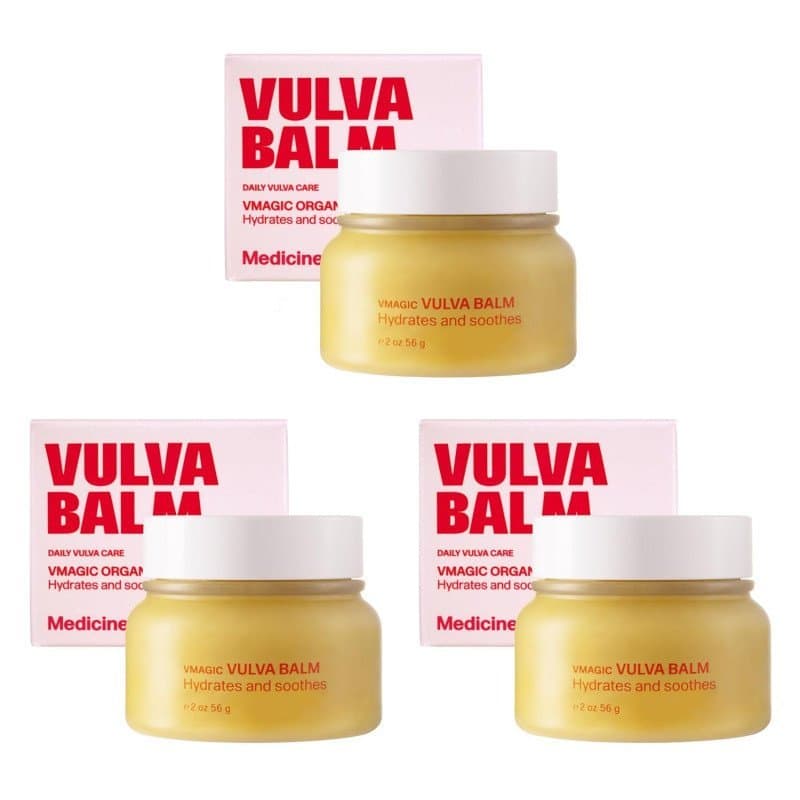 VMAGICbyMedicineMamaBálsamo Orgânico para a Vulva – Cuidado Íntimo, Suporte para a Menopausa – Alivia a Secura, Coceira