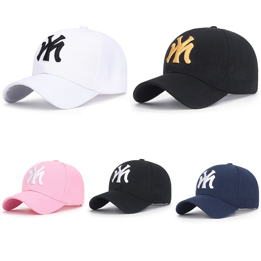 Novo chapéu masculino protetor solar boné de beisebol pára-sol boné de pico feminino