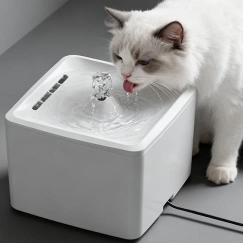 Gato automático bebedouro filtro circulação água ativa Super grande capacidade silencioso gato inteligente fonte potável