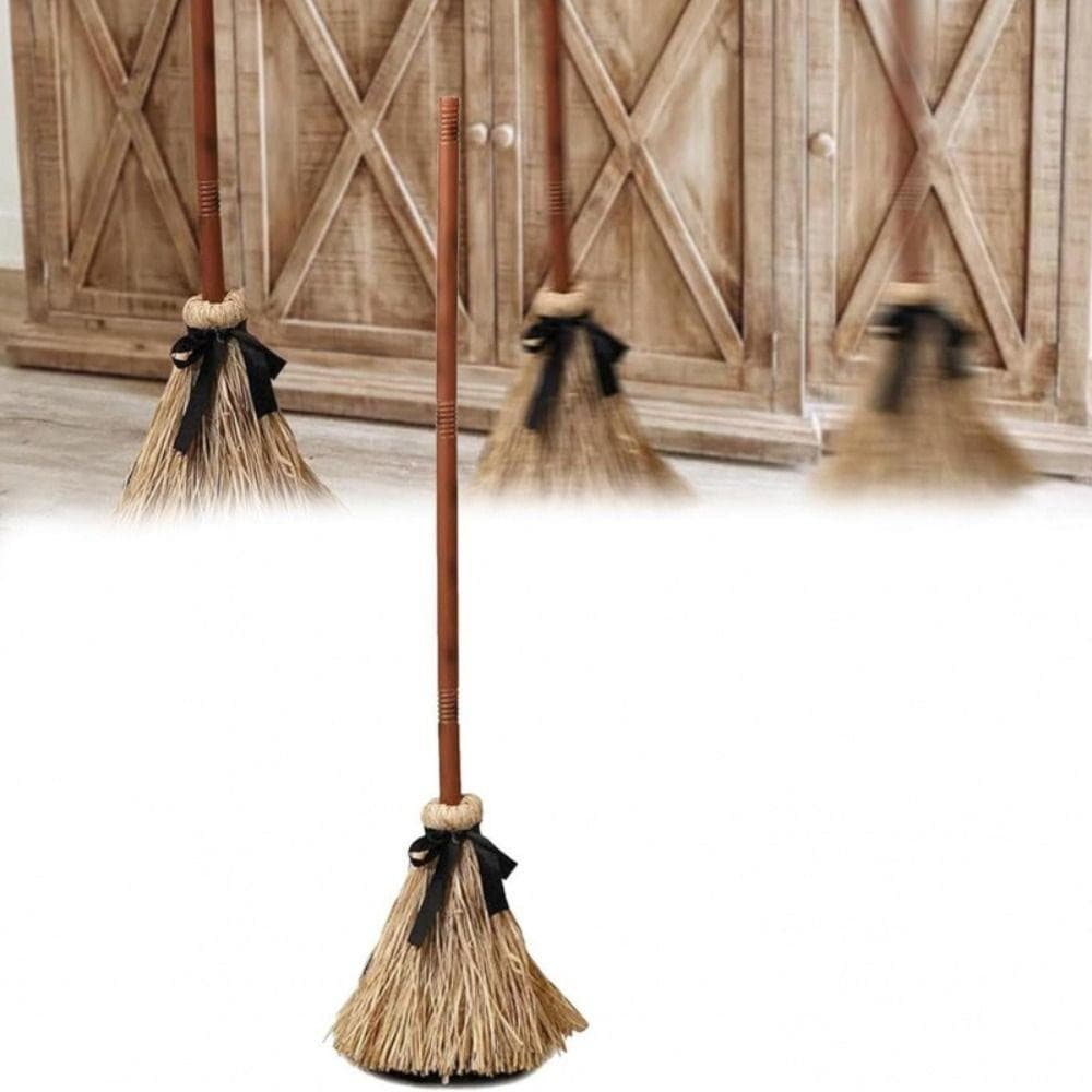Vassoura De Bruxa , Flutuante Ativada Por Som Giratório Elétrico Móvel Dança Assombrada