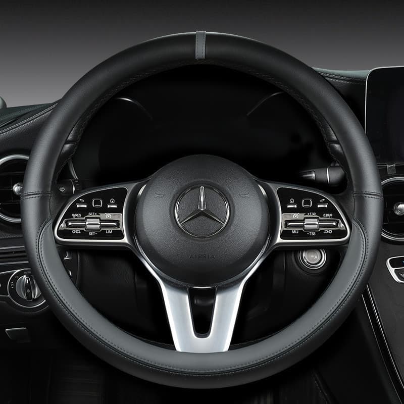 Carro Napal couro mudança de cor capa de volante Universal das mulheres dos homens capa de alça de carro Anti-deslizamen