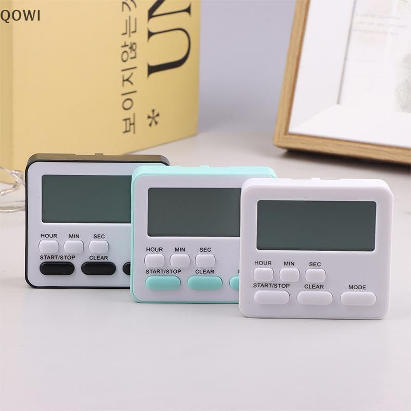 qo Display Digital Alarme De Cozinha Clo Temporizador Sono Cronômetro Casa Lembrete br