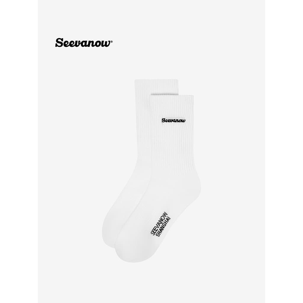 Seevanow tênis profissional esportes meias masculinas tamanho toalha inferior absorvente de suor respirável meias de tub
