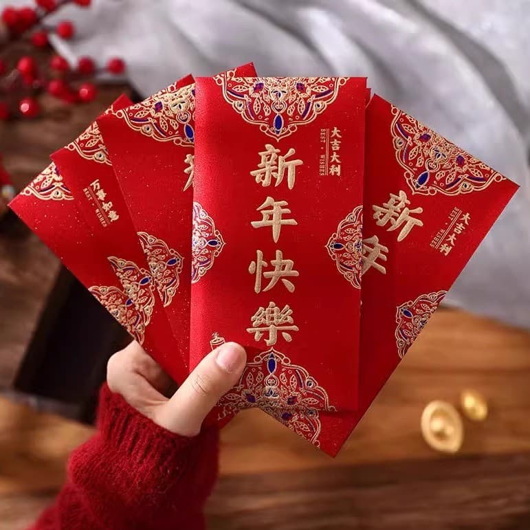 2026 Ano Novo do Cavalo Saco Envelope Vermelho Ano Novo Universal Li Shi Seal Personalidade de alta qualidade Festival d