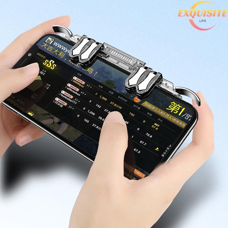 [EL-t] Gatilhos Para Celular PUBG Shooter Gamepad Free Fire Cellular Gamer Cell Triggers Huawei Novo