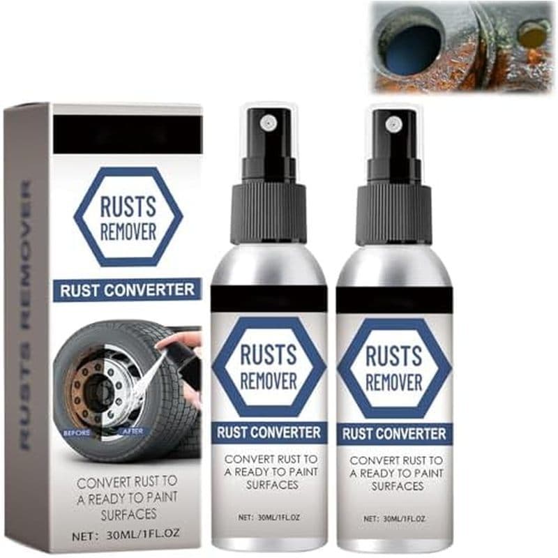 2 Peças De Spray Removedor De Ferrugem Nexa , De Atualização De 2025 Para Metal , Antiferrugem 2.0 , Limpador De Manchas