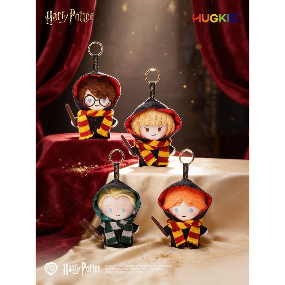 H HUGKIS Harry Potter Manto Pingente de Pelúcia Mundo Mágico Mercadoria Genuína Bolsa de Boneca Pendurada Presente de Bo