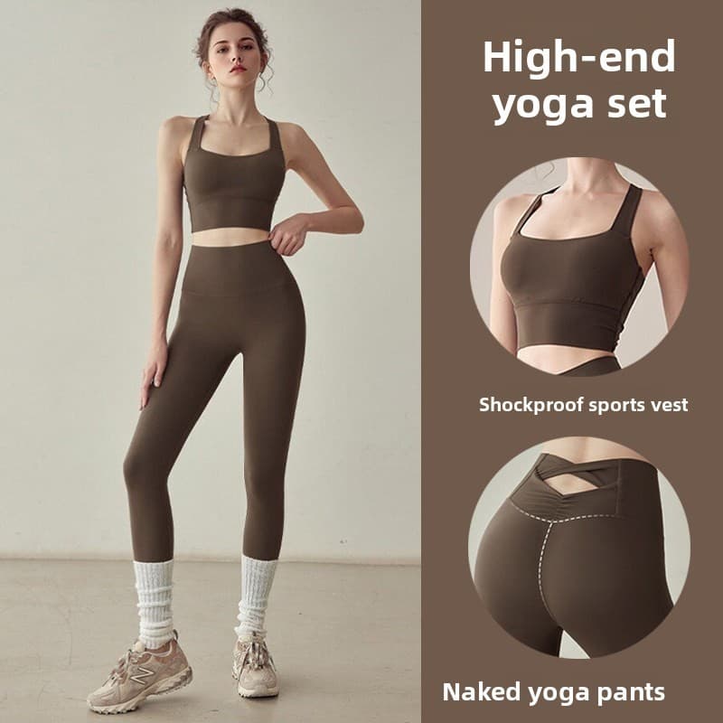 Calças esportivas finas de alta qualidade para corrida ao ar livre Pilates Fitness Vest