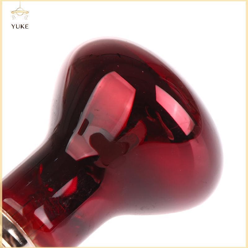 YUKE Pet Lâmpada De Aquecimento Vermelho E27 Dia Noite Para Anfíbio Cobra Calor Réptil Luz UV 25W 50 75 100 AC220-240V B