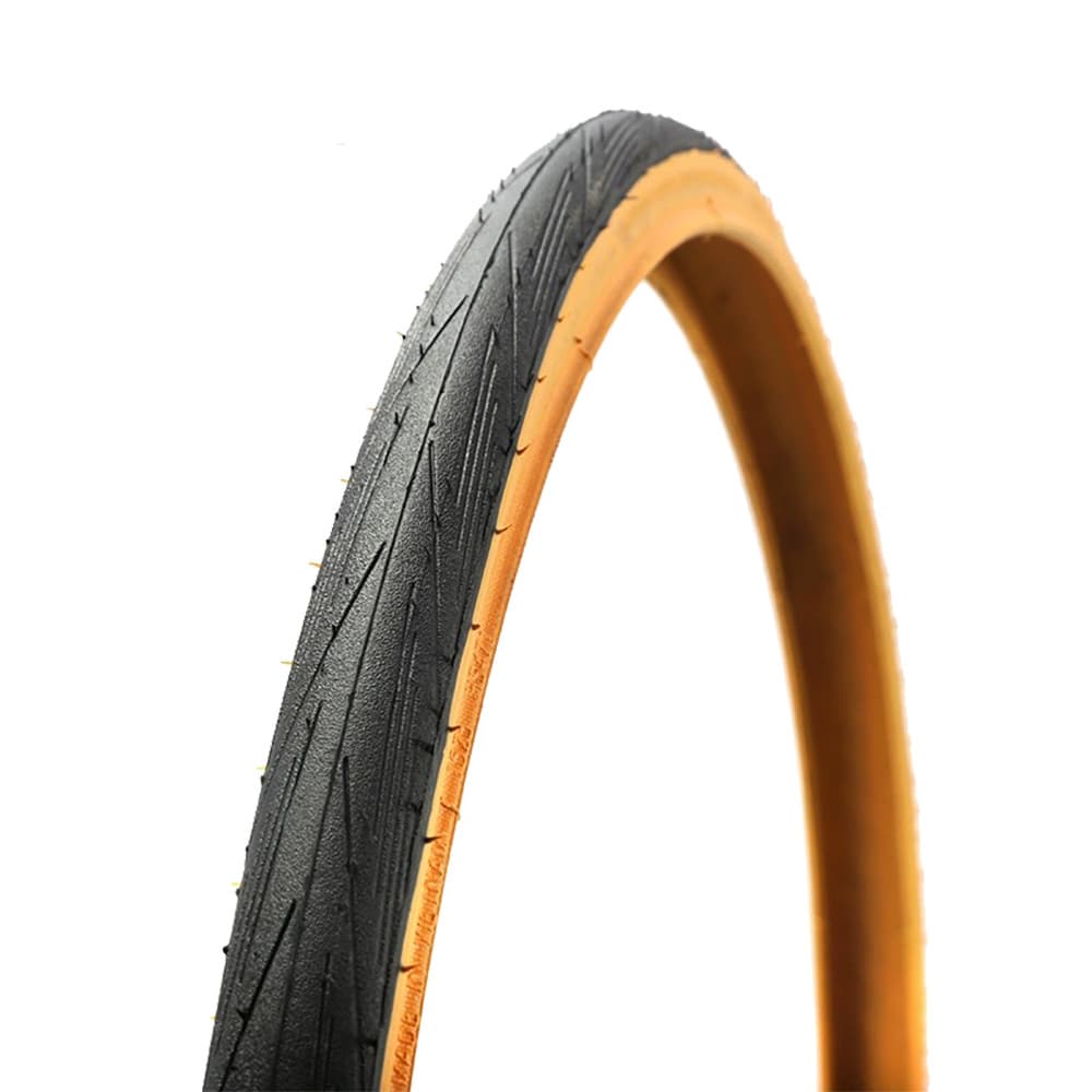 Pneu de estrada alemão Shiwen à prova de punção pneu lateral amarelo leve 700x25c 28c pneu de bicicleta
