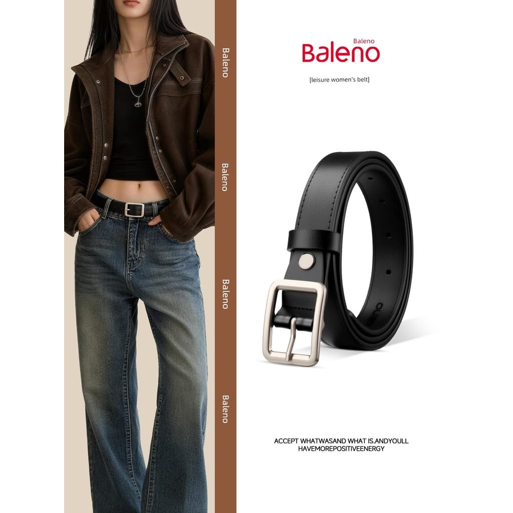 cinto feminino largo cinto feminino Benilo cinto feminino calças cinto feminino com Jeans 2026 novo estilo couro genuíno