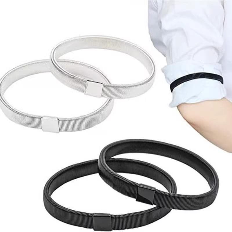 Camisa manguito Hoop senhoras abotoaduras de Metal camisa manguito manga controle fixo longo primavera anel Bartender br