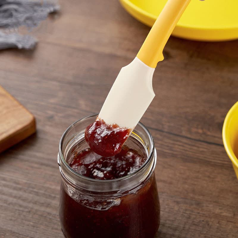 Espátula de fundo de garrafa multiuso creme espátula de borracha macia Jam espátula de Silicone pode abrir anel fácil de