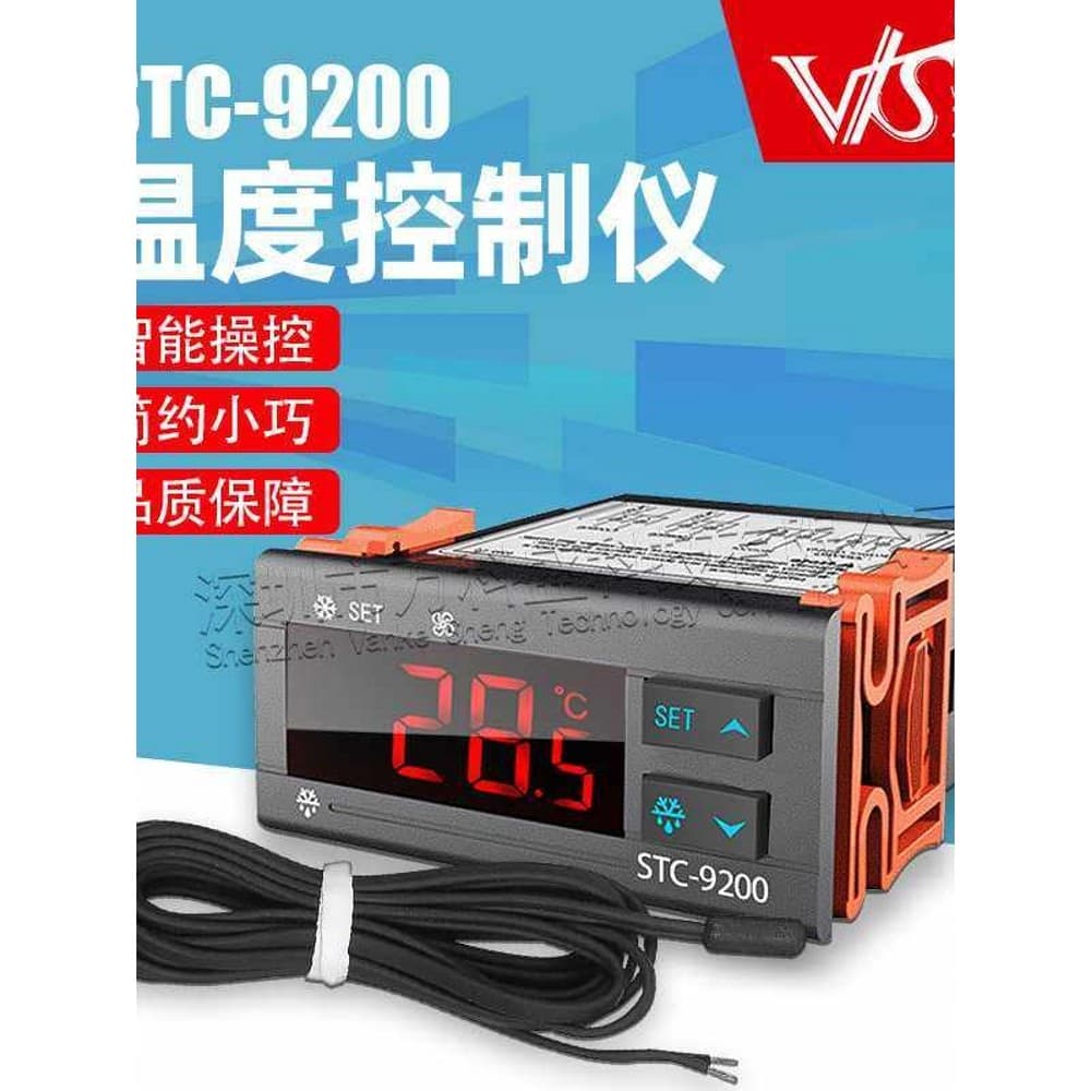 STC-9200 refrigeração ventilador de gelo controlador geladeira Freezer termostato eletrônico termostato
