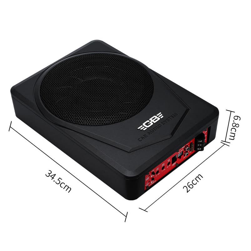 Subwoofer de carro subwoofer americano GB33cm áudio modificado assento canhão subwoofer de carro ultrafino