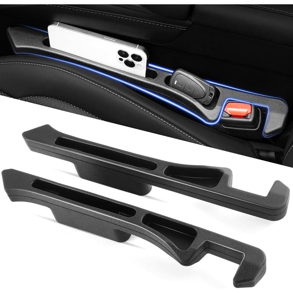 GaRhomxy 2 Pcs Organizador De Preenchimento De Lacuna De Assento De Carro , Rolha Ajuste Universal Para Carros SUV Camin