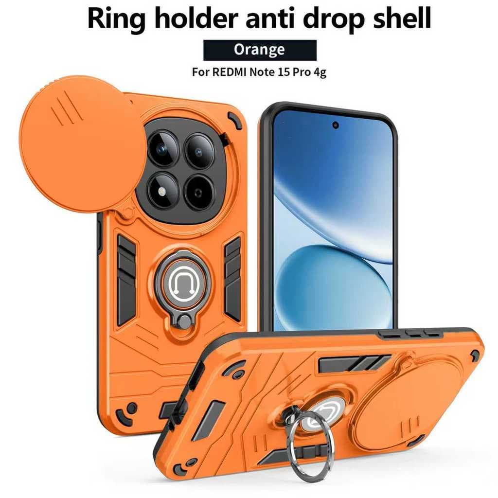 Fivela de anel de lente de proteção de janela deslizante adequada para Redmi Redmi Note15Pro 4G versão internacional cap