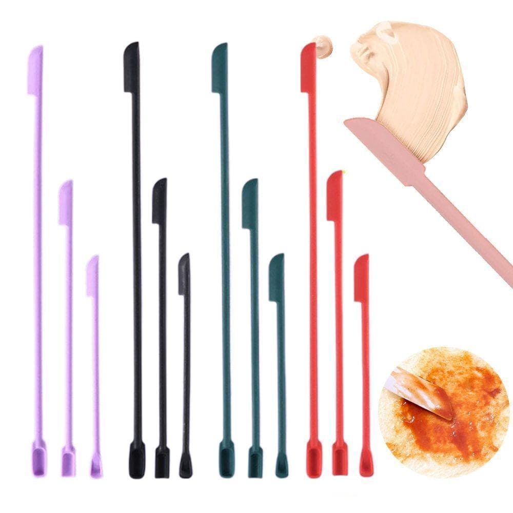 Espátula De Silicone Pincel Facial Creme Reutilizável Ferramentas De Beleza Suave Pincéis De Maquiagem Cosmética