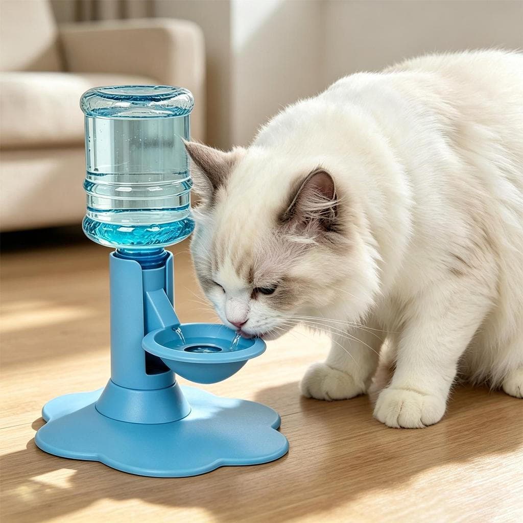 Dispensador De Água Para Animais De Estimação , Recarga Automática , Estação Dispensadora De Bebidas Suporte Autopreench