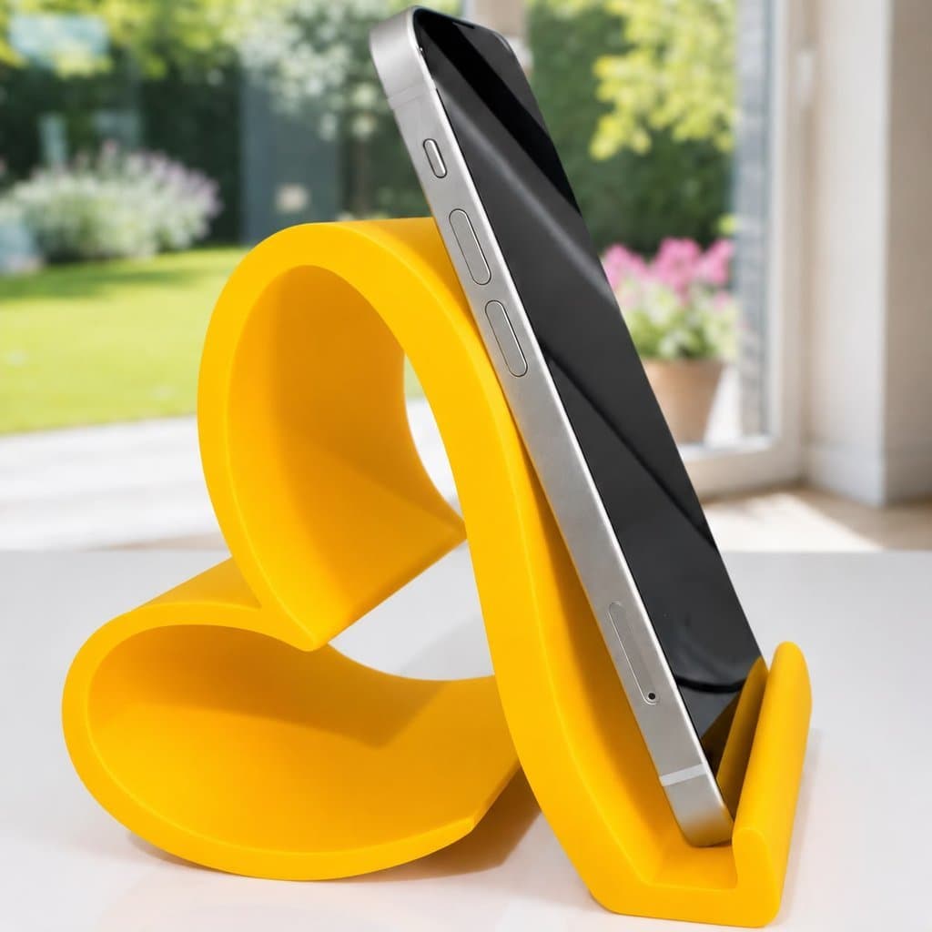 Suporte para Celular Coração de Mesa – Porta Celular Decorativo | Coração | Porta Celular para Escritório