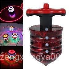 Pião Musical Luminoso com Lançador Automático Pião com Luz e Som Brinquedo Infantil para Meninas e Meninos Colorido.