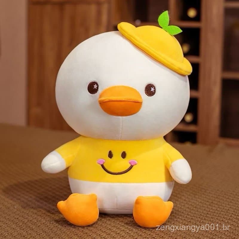 Boneca De Pelúcia De Pato Little Duck Plush Toy Grande Almofada Ragdoll Doll Brinquedo Infantil