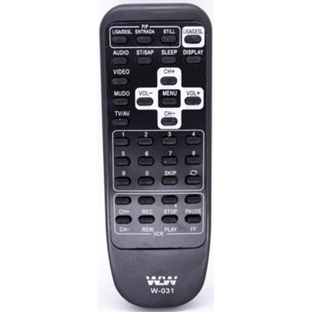 Controle Remoto Tv Mitsubishi  Wlw-031 - Substituto Compatível bc bc