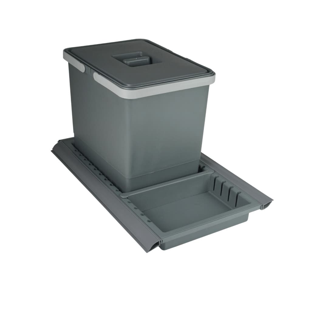 Kit com 1 Lixeira e 1 Base M Linha Metropolis Zen Design