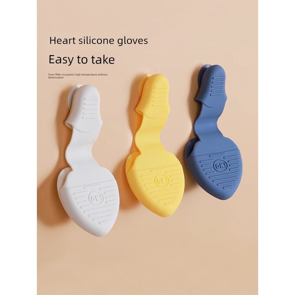 Luva resistente ao calor Silicone anti queimadura Luva térmica cozinha Ventosa de Silicone luvas anti-escaldantes isolam