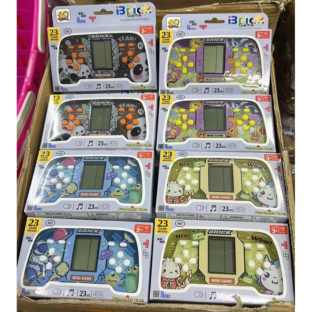 Mini Game Portátil de Mão com Vários Jogos