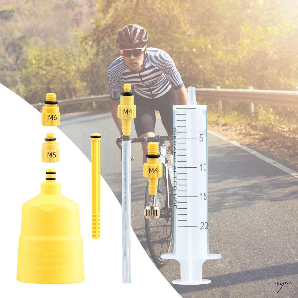 Kit De Sangramento De Óleo De Freio A Disco Hidráulico , Ferramenta De Reparo Para Bicicleta Bicicletas