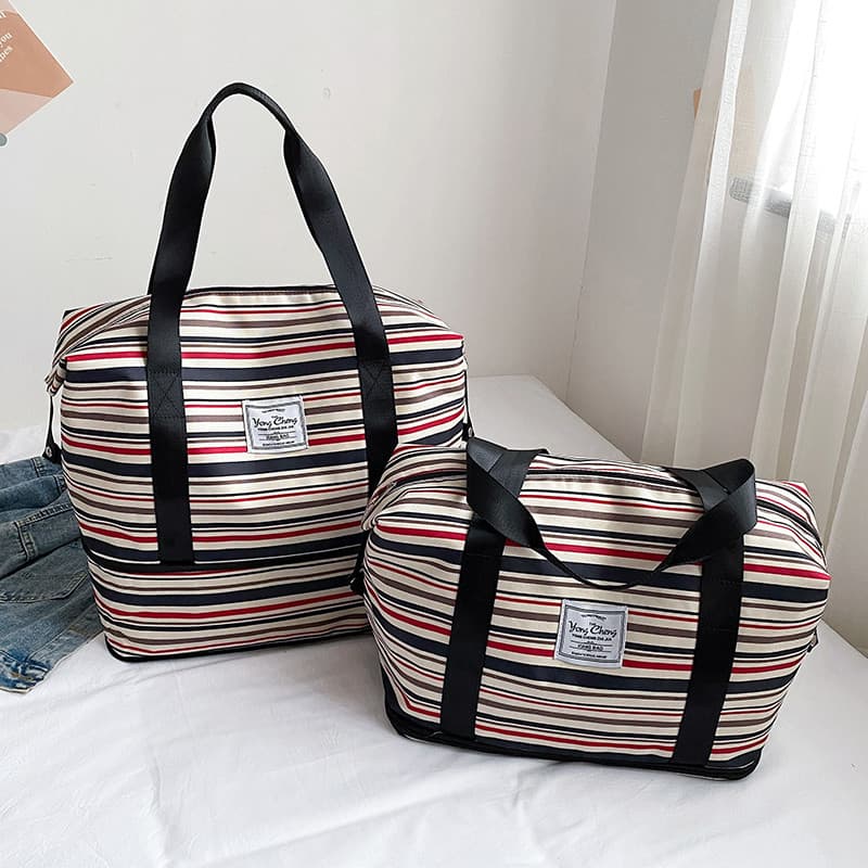 Bolsa de viagem Bolsa de viagem feminina portátil de curta distância de grande capacidade à prova d'água Bolsa de bagage