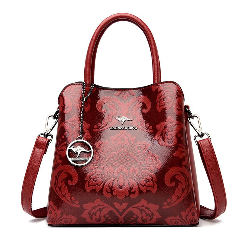 【Design Elegante】Bolsa Feminina Nova /Estilo Chinês/Alça Transversal/Mão/Ombro
