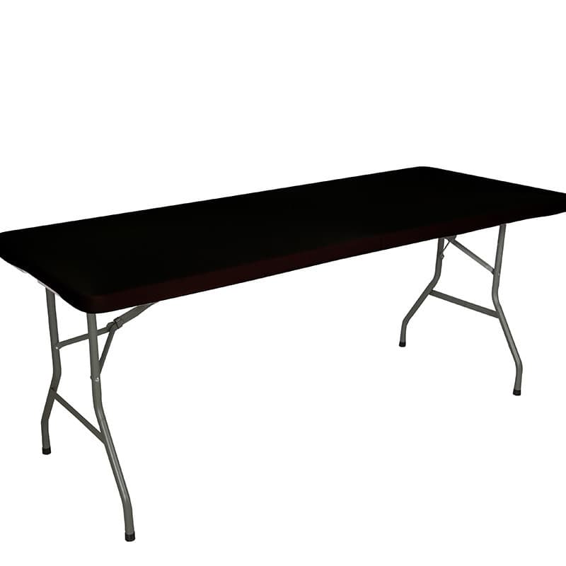 Hotel casamento banquete piquenique poliéster capa de mesa leite seda toalha de mesa retangular elástica capa de mesa