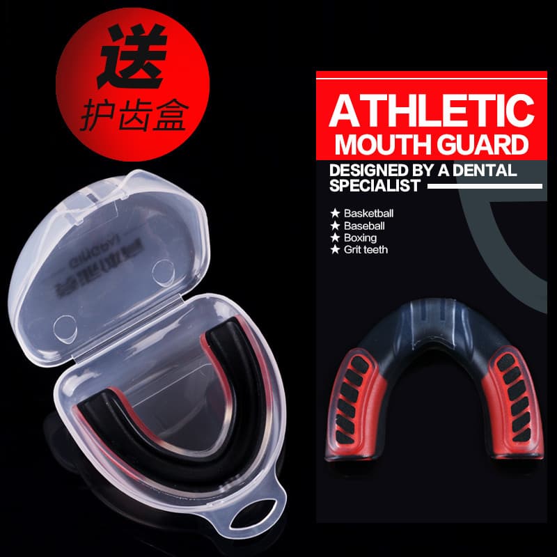 Aparelho competitivo masculino basquete protetor bucal boxe esportes Anti-moagem mastigável profissional Sanda luta Fitn