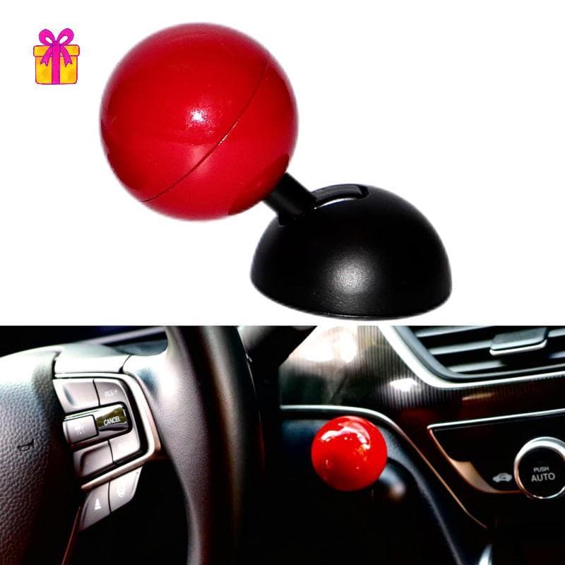[INTH] Botão De Plástico One cli Start Para Partida/Parada De Motor De Carro Com Um Button Cover Decoração Stier Estilo