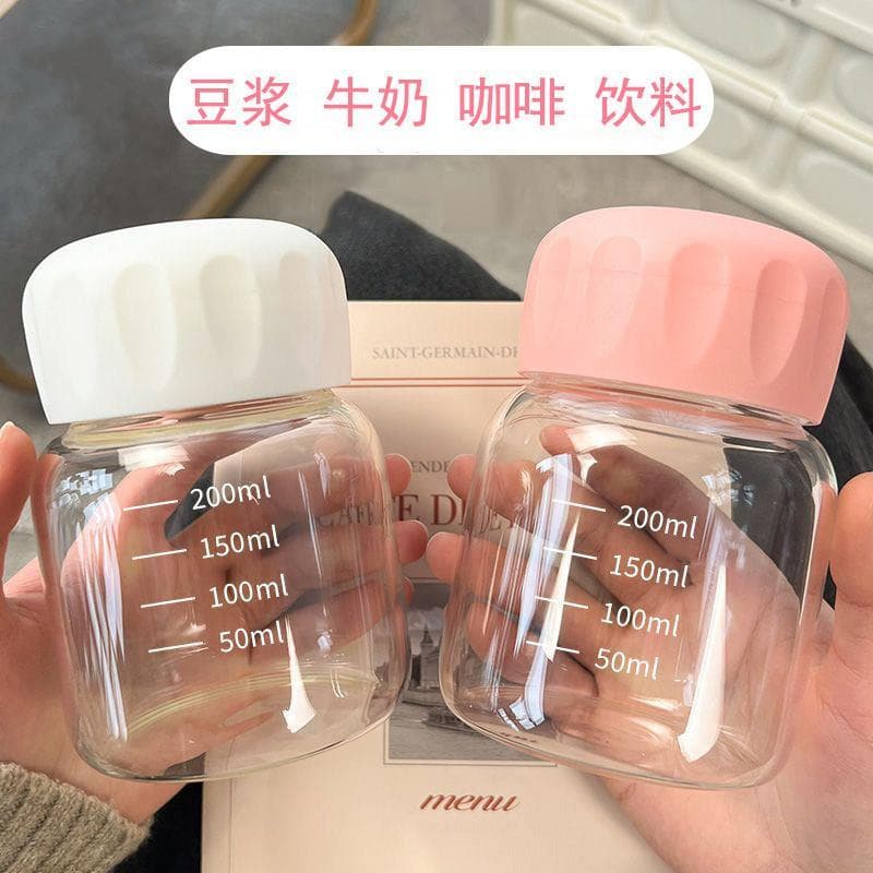 Tmall Boutique japonês Shaker copo resistente a altas temperaturas de qualidade alimentar Mini copo de gordura leite em