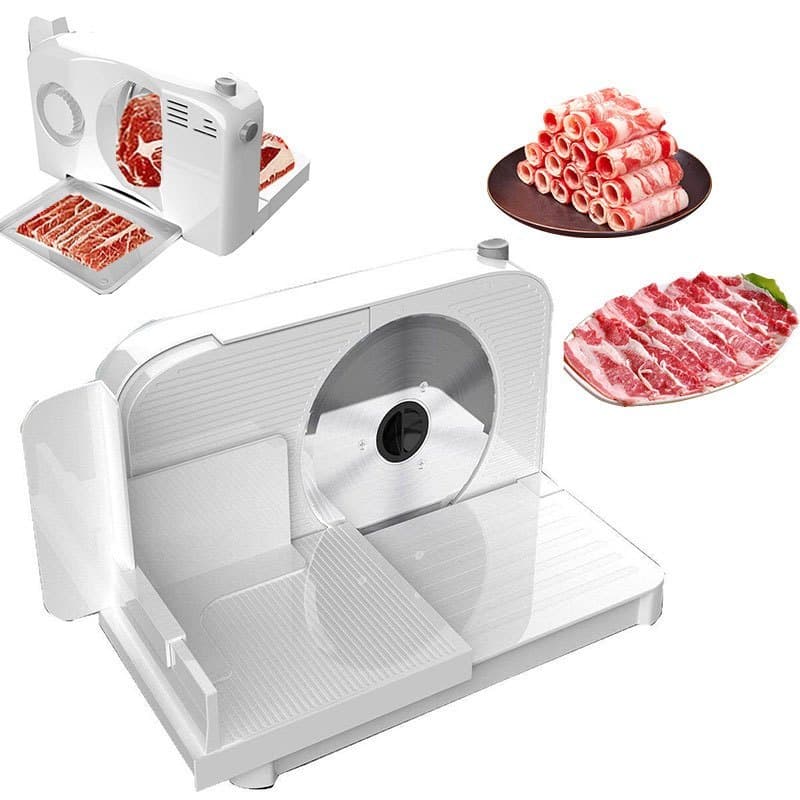 Fatiador Elétrico de Alimentos 220V em Alumínio | Carnes, Frios, Queijos e Legumes