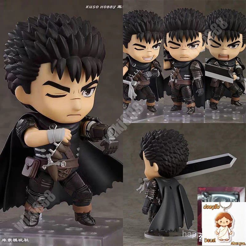 Boneco Guts Berserk Articulado 10 cm Nendoroid Serie 2134 Action Figure