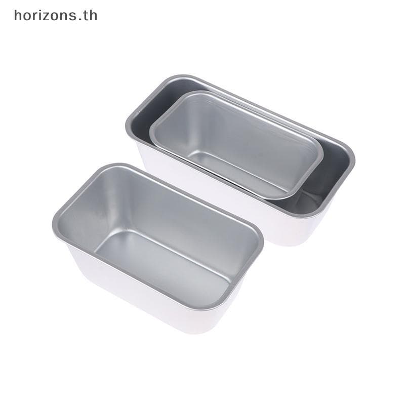 [B & H] 1Pc Caixa Quadrada Molde Ferramenta De Cozimento Liga De Alumínio Não-Sti Pão Queijo Bolo Torrada Pan DIY Cozinh