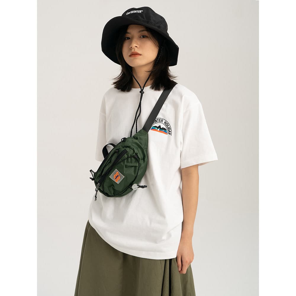 OFFWINTER (OFW) Air Travel Original Nicho Nacional Trendy Verão Homens Mulheres Leve Bolsa Pequena
