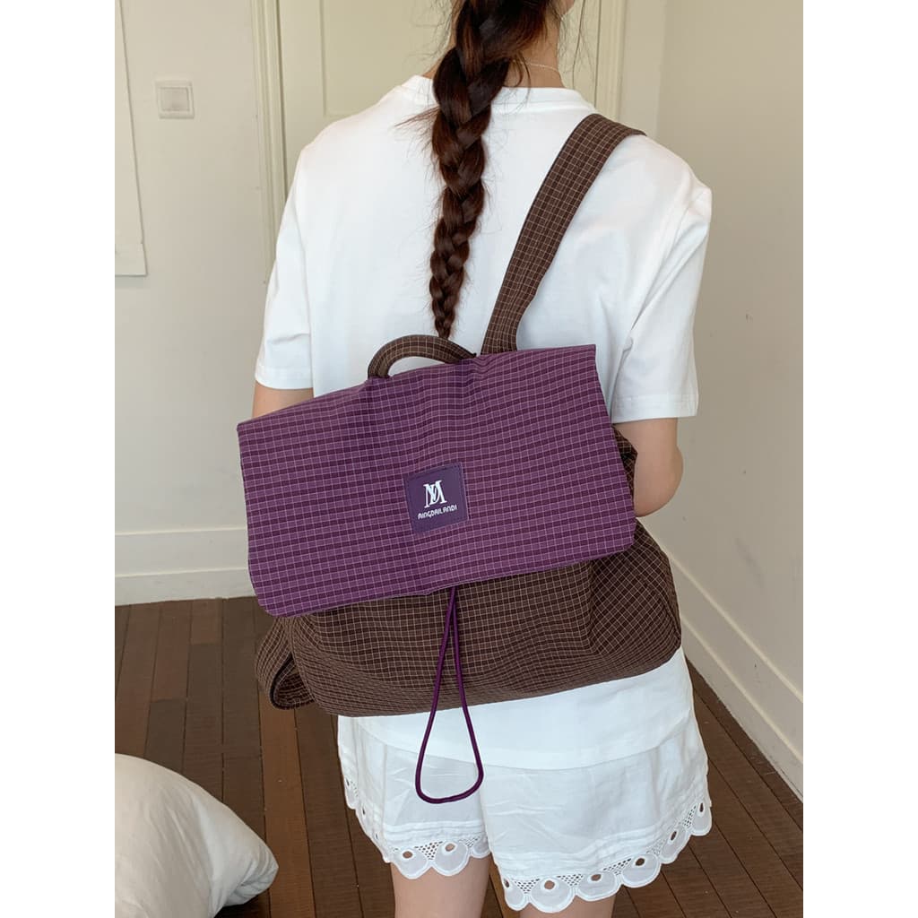 T na moda All-Match saco feminino 2026 novo estilo moda leve mochila estilo Preppy grande capacidade viagem estudante mo