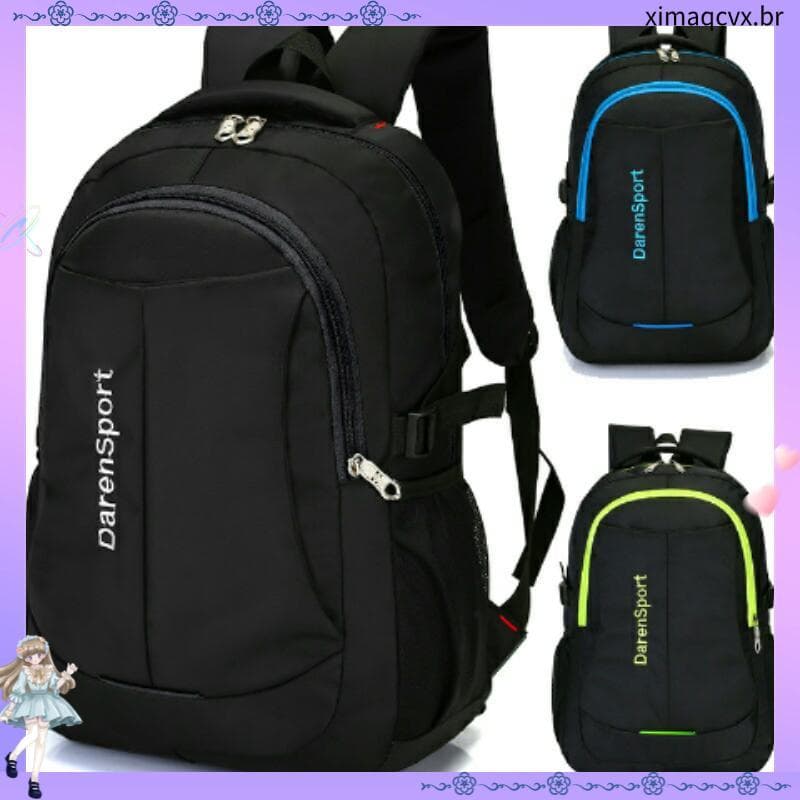 Nova mochila para estudantes do ensino fundamental, estudantes do ensino médio, mochila escolar para homens e mulheres,