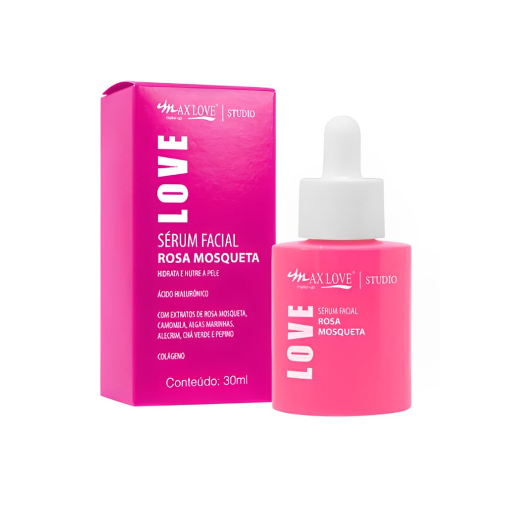 SERUM FACIAL ROSA MOSQUETA MAX LOVE KIT C/06 UNI COD.1876