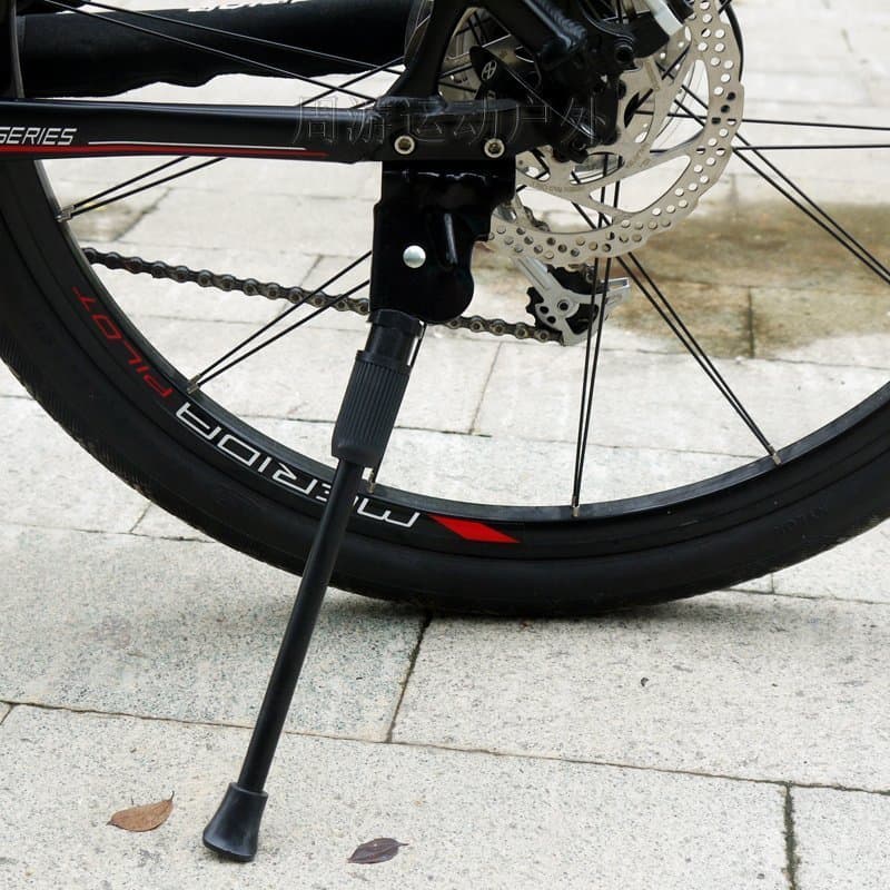 Suporte lateral para bicicleta, suporte para pés, Mountain Bike, Rack de estacionamento, tripé, escada, Duke, suporte la