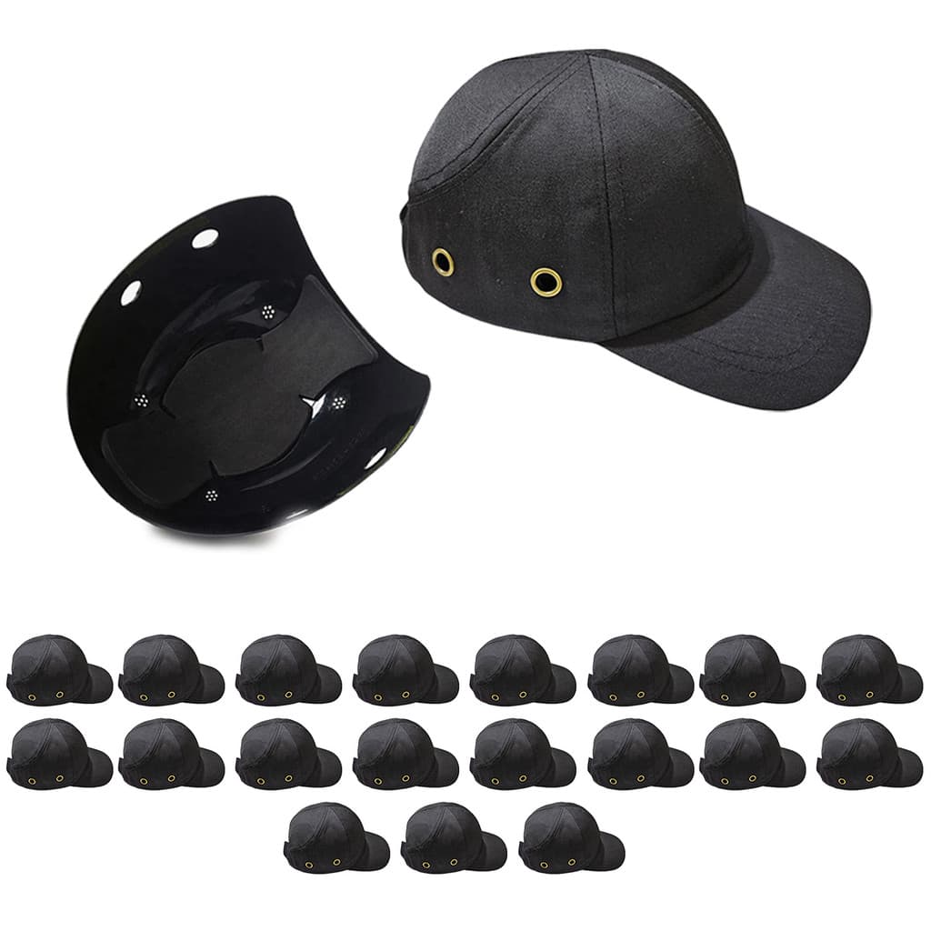 Bone com Capacete EPI Kit 19 Uni Obra Seguranca do Trabalho Casquete Reparo Construcao Oficina Protecao