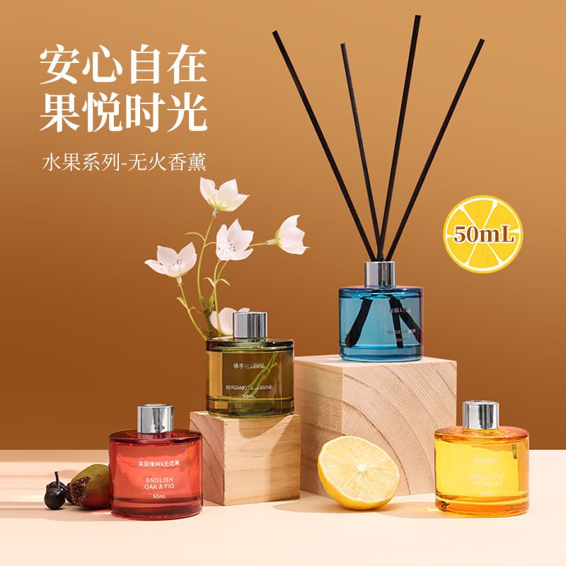 MINISO MINISO Premium Aromaterapia Doméstica Interior Frutas Fragrância Sem Fogo Sala De Estar Banheiro Eau De Toilette