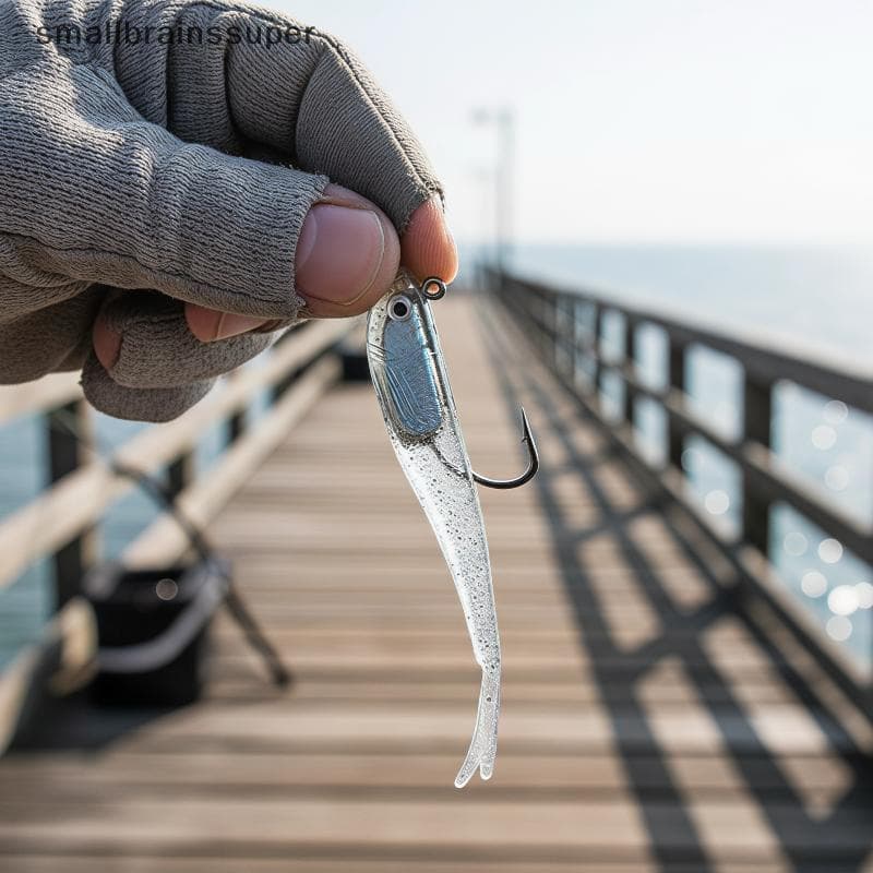 Iscas De Pesca De Plástico Macio Com Ganchos Pré-Rígidos , Design Realista De Alta Atrativo Para Atividades Truta Robalo