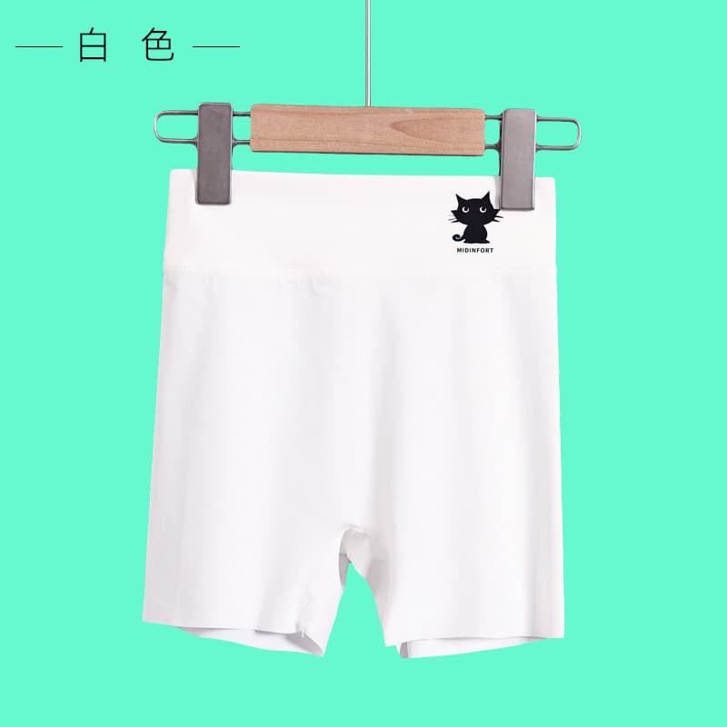 Calças finas de tubarão de verão para meninas calças de três pontos Leggings infantis Shorts externos médios grandes cal