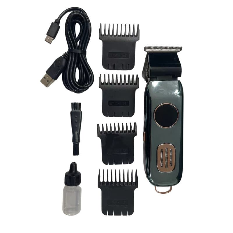 Máquina de cortar cabelo de venda quente transfronteiriça Barbear elétrico recarregável Máquina de cortar cabelo elétric
